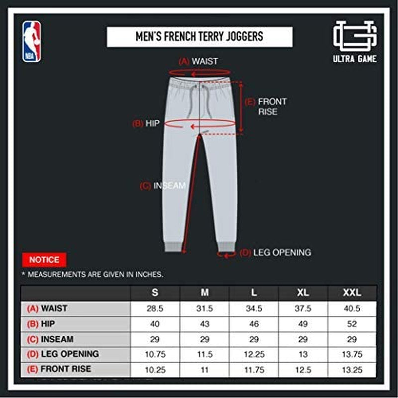 Men’S NBA Official Super Soft Game Day Jogger Sweatpants